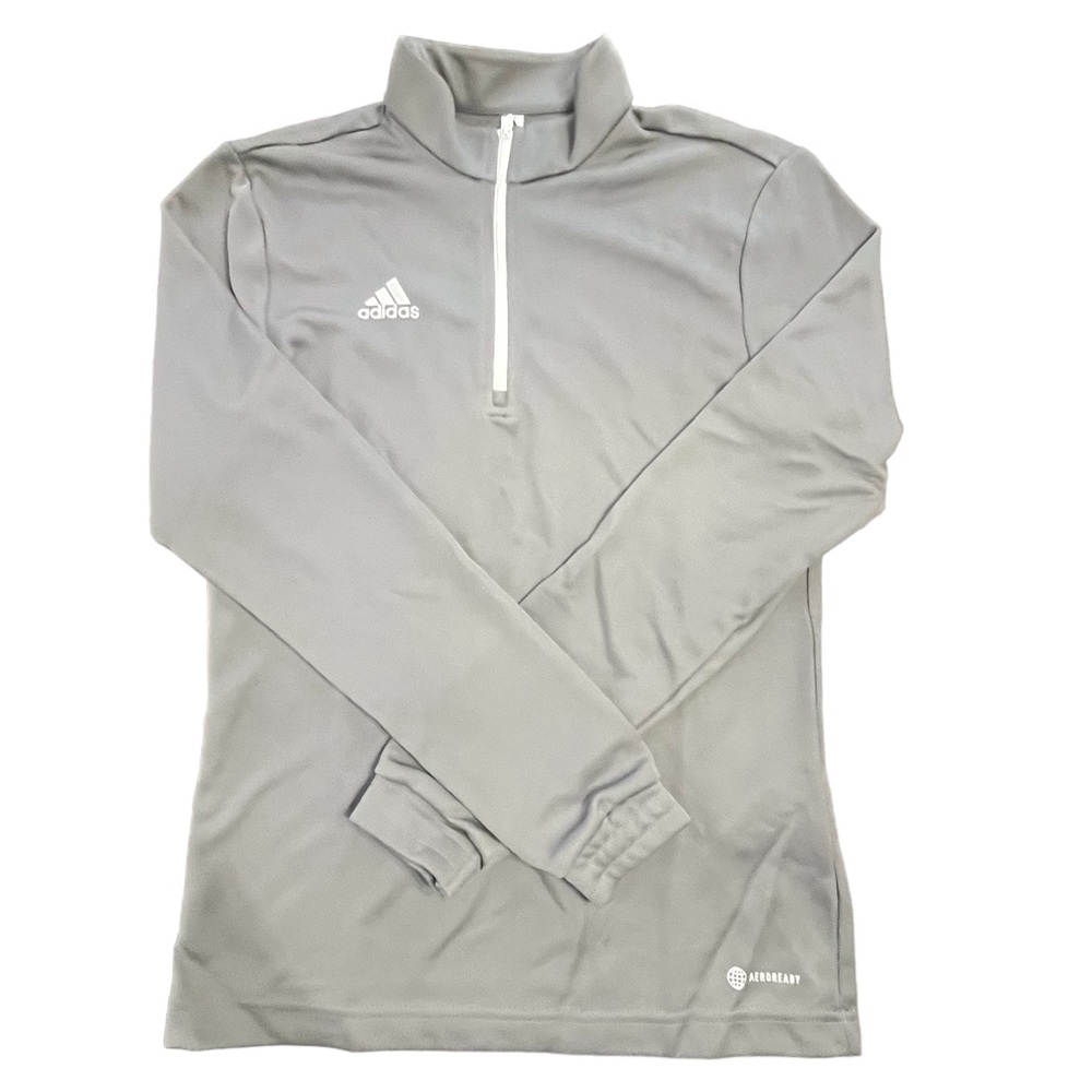 NWT Adidas Women’s Gray Zip Up Athletic Top size S